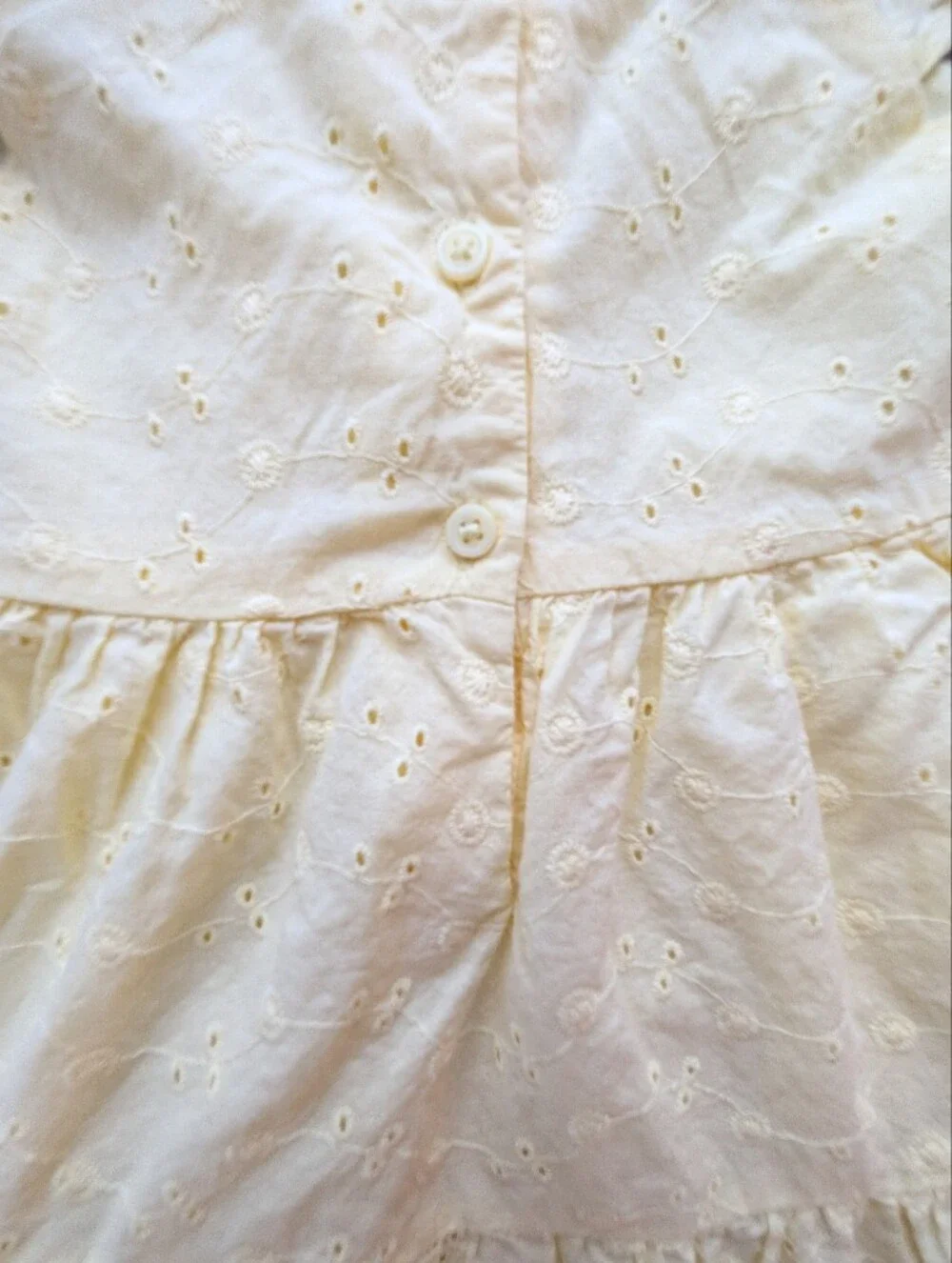 Oshkosh B'gosh Girls Yellow Dress Cotton Size 4T